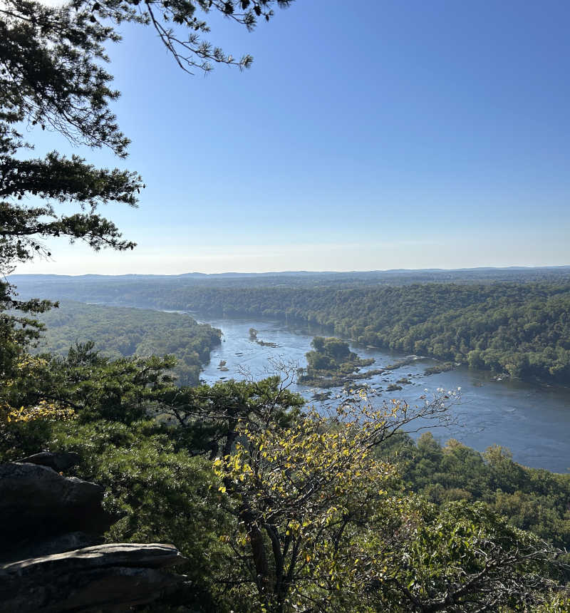 Overlook from Weverton Cliffs