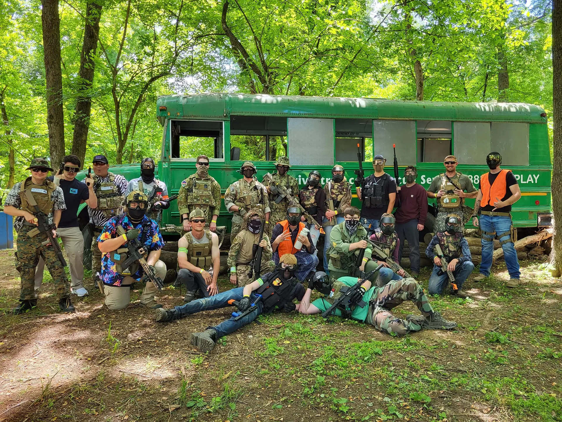 Players at Harpers Ferry Airsoft